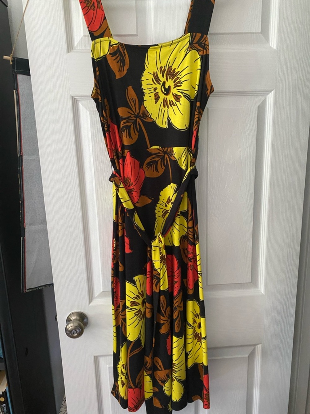 [Ann Taylor Factory] NEW Midi Floral Belted Dress L